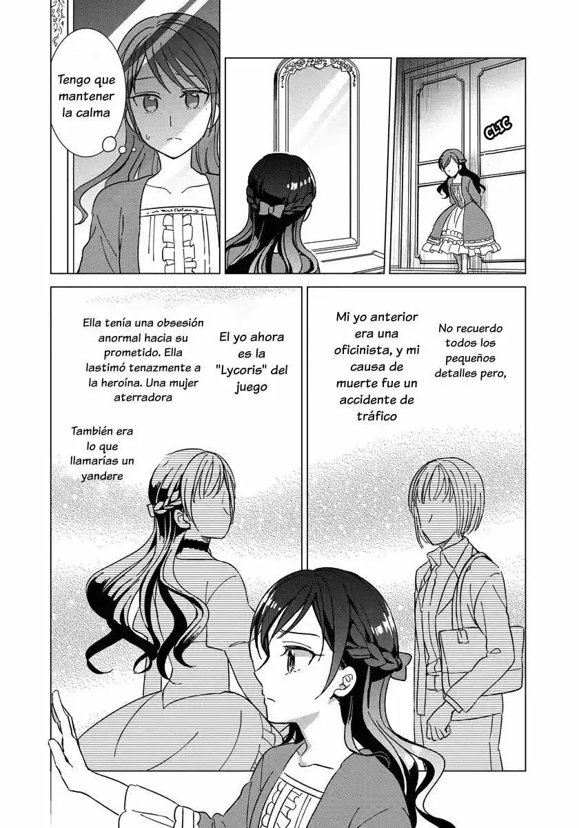 Parece ser que Reencarné en el mundo de un juego otome Yandere - Capítulo 1 - Página 14 - LectorTMOo
