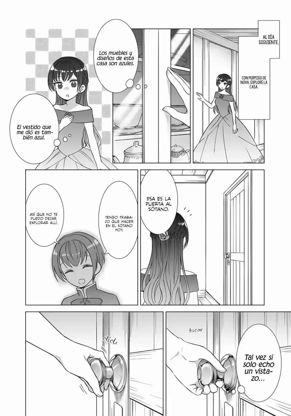 Parece ser que Reencarné en el mundo de un juego otome Yandere - Capítulo 28 - Página 9 - LectorTMOo