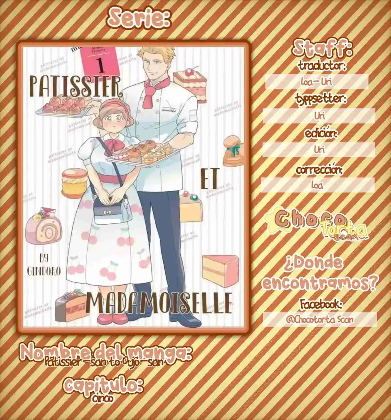 Patissier-san To Ojou-san - Capítulo 5 - Página 1 - LectorTMOo