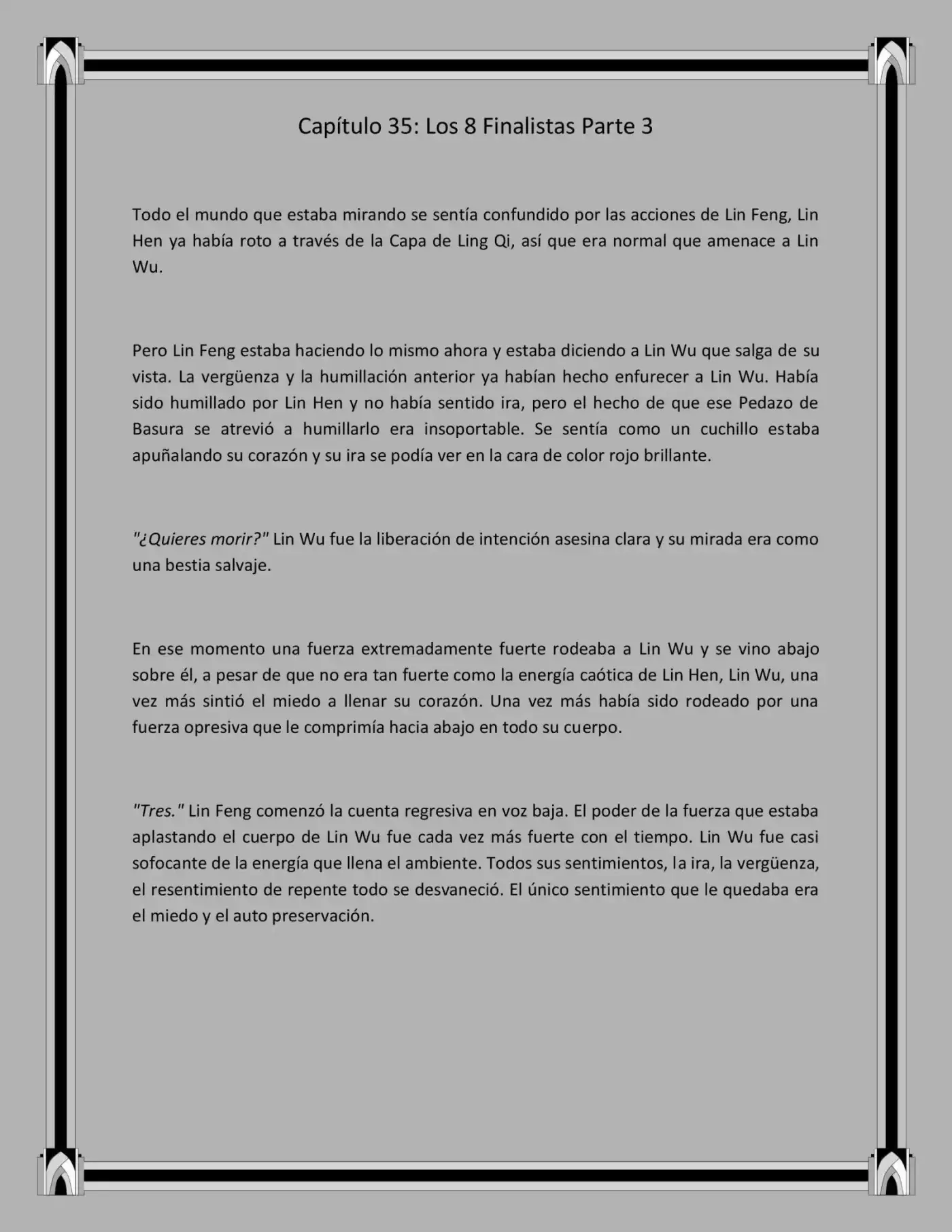 Peerless Martial God (Dios Marcial Sin Igual) (Novela) - Capítulo 35 - Página 1 - LectorTMOo