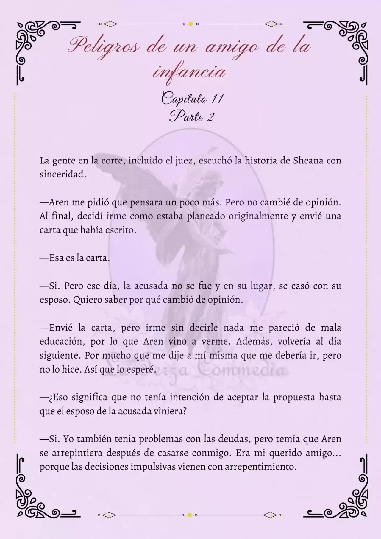 Peligros De Un Amigo De La Infancia (Novela) - Capítulo 11.20 - Página 2 - LectorTMOo