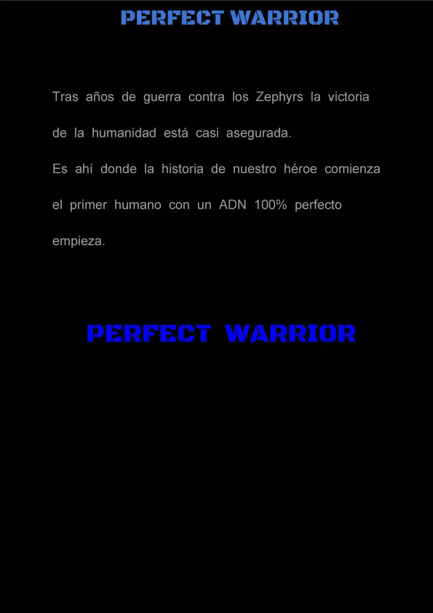Perfect Warrior (Novela) - Capítulo  - Página 5 - LectorTMOo