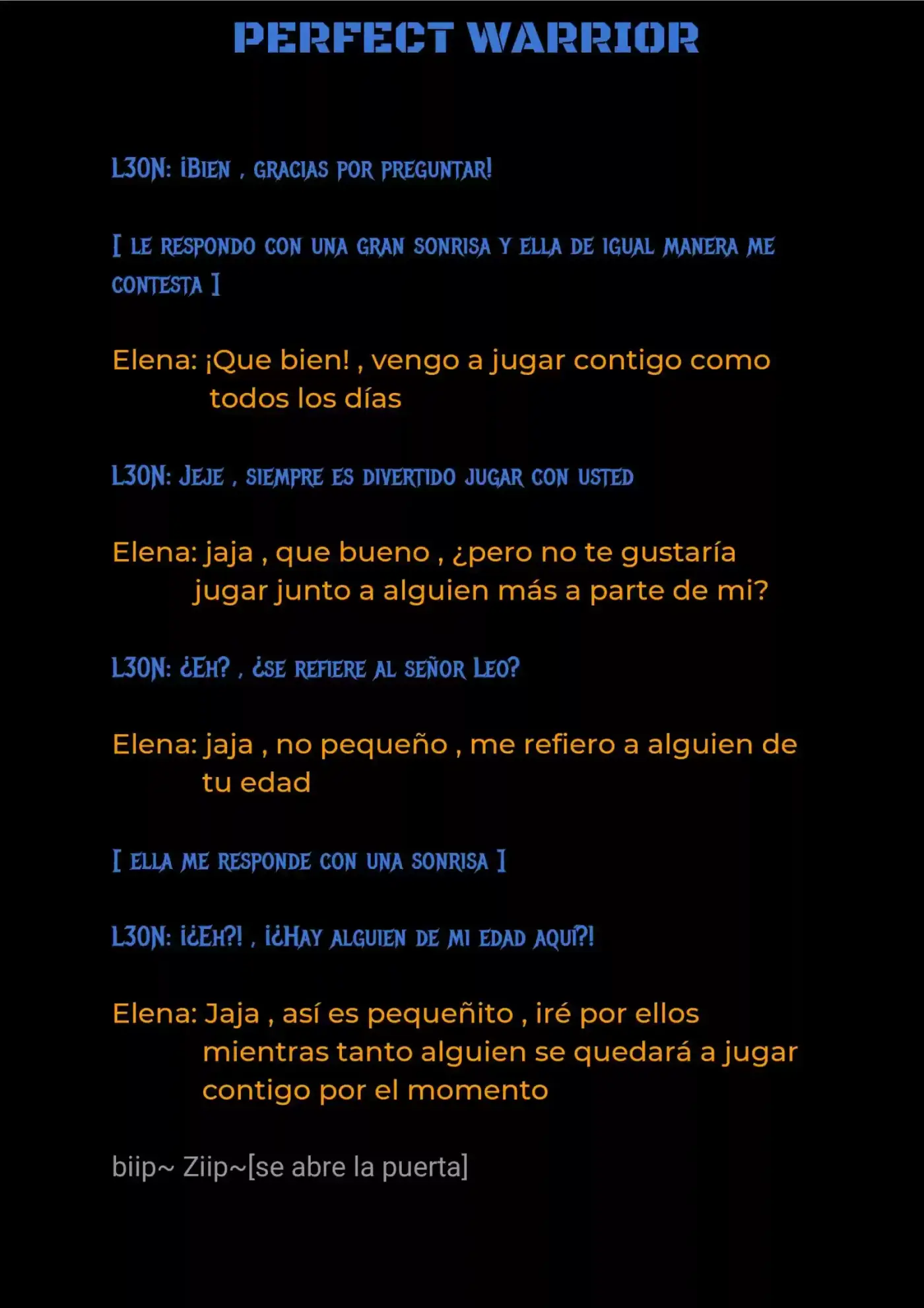 Perfect Warrior (Novela) - Capítulo 10 - Página 2 - LectorTMOo