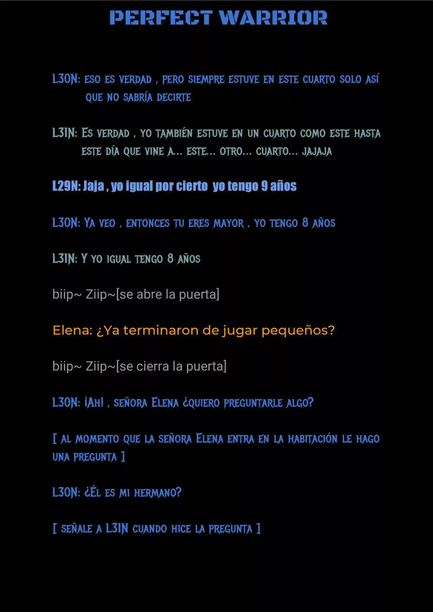Perfect Warrior (Novela) - Capítulo 10 - Página 6 - LectorTMOo