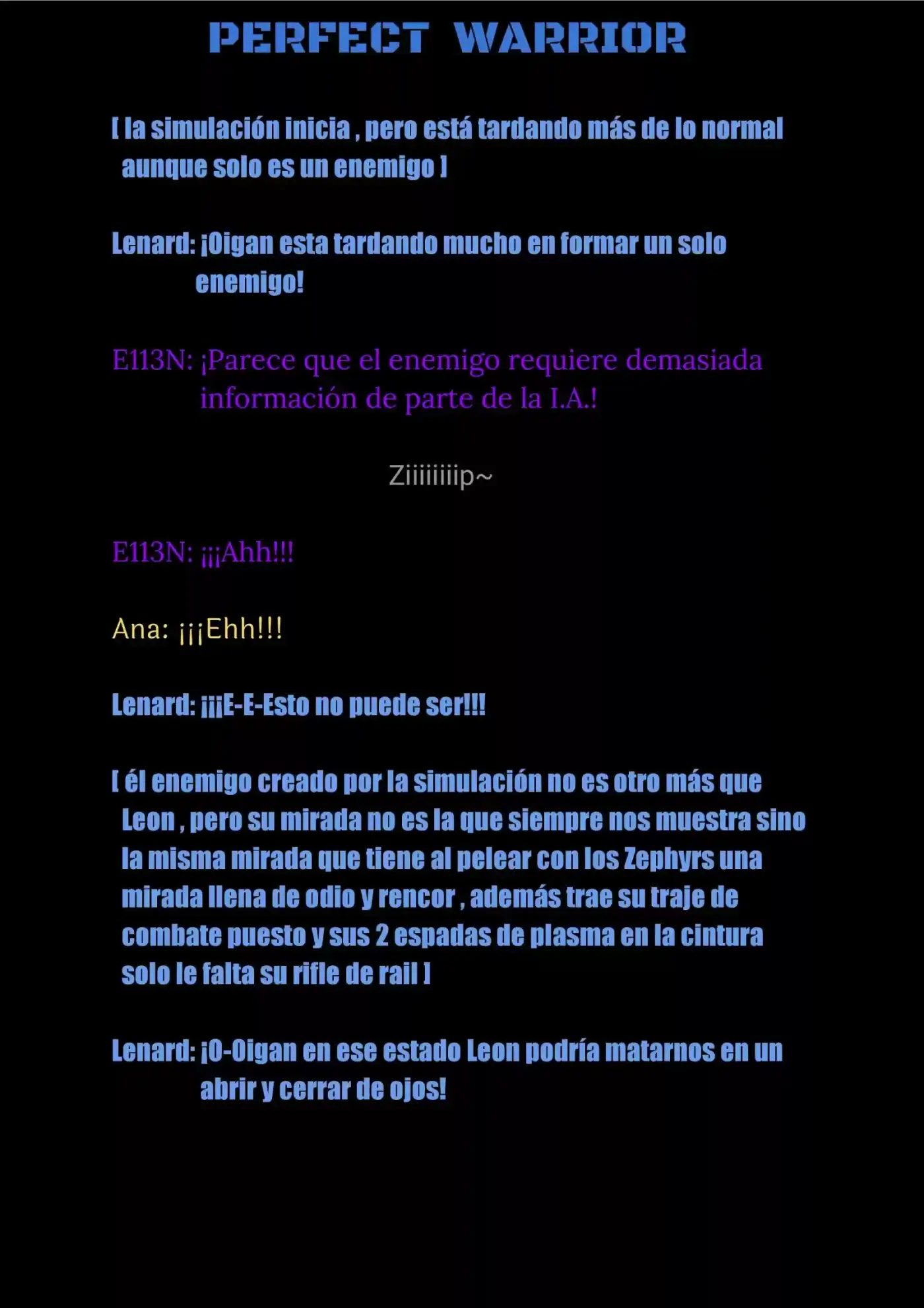 Perfect Warrior (Novela) - Capítulo 13 - Página 15 - LectorTMOo