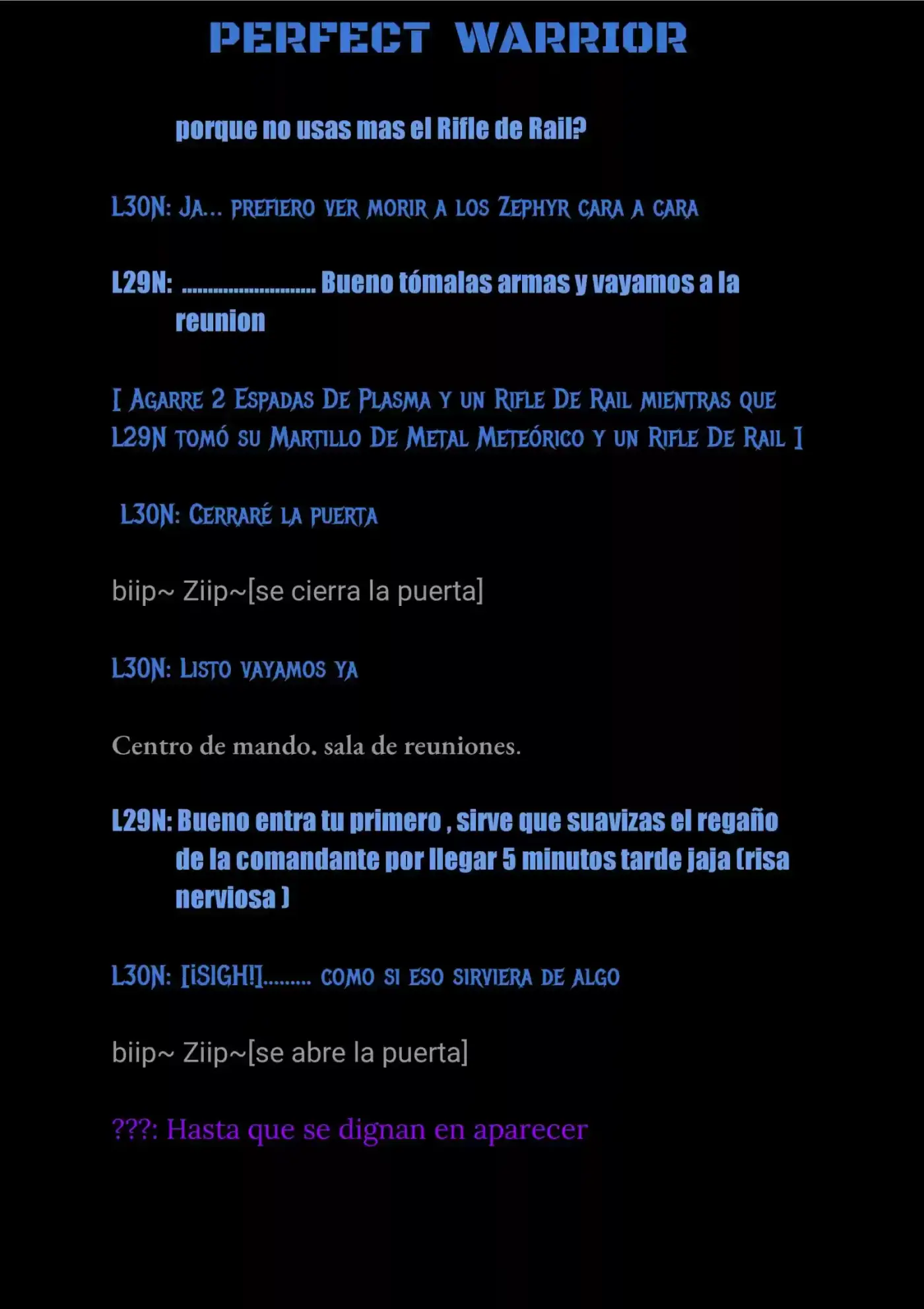 Perfect Warrior (Novela) - Capítulo 2 - Página 3 - LectorTMOo