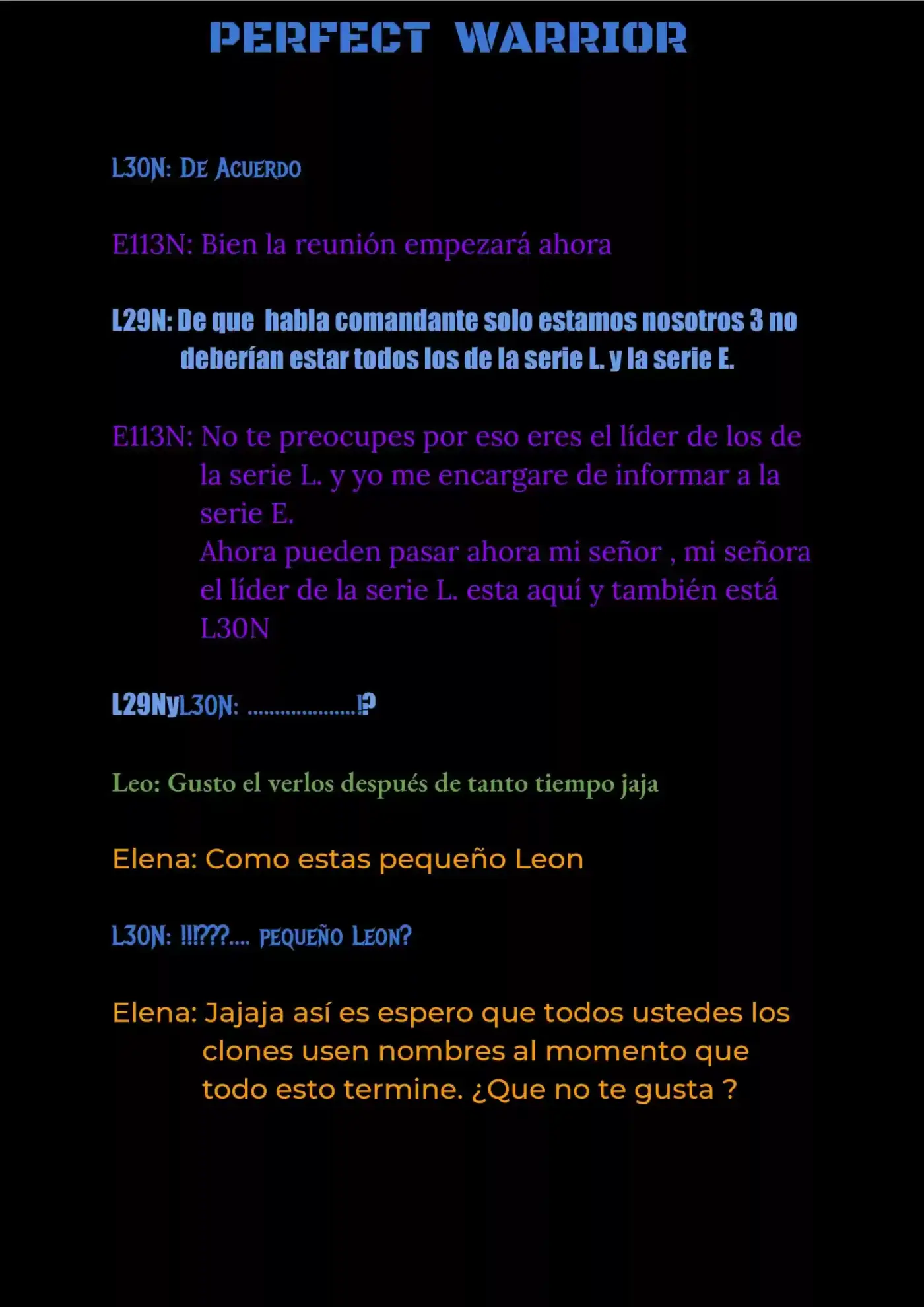 Perfect Warrior (Novela) - Capítulo 2 - Página 5 - LectorTMOo