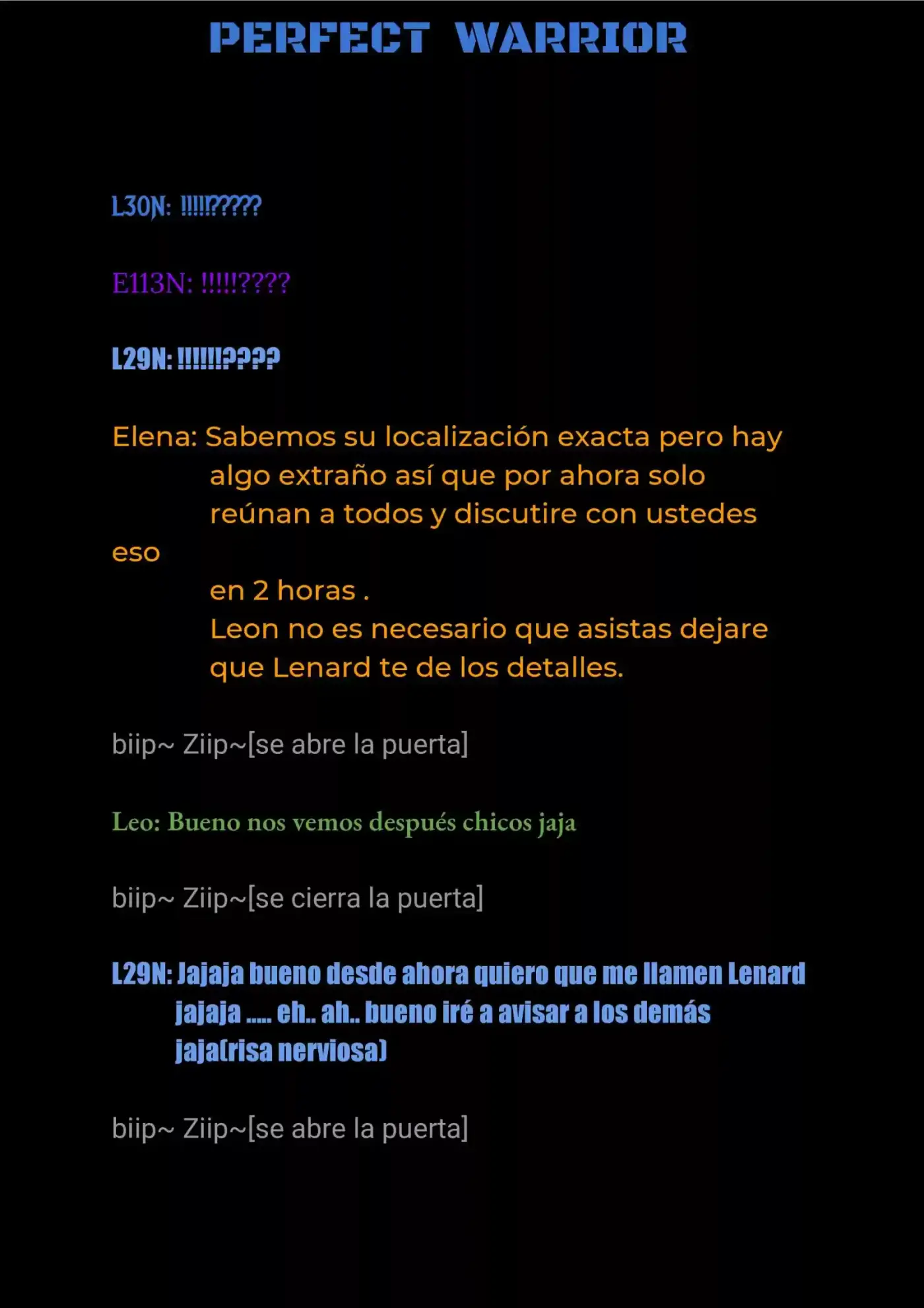 Perfect Warrior (Novela) - Capítulo 2 - Página 8 - LectorTMOo