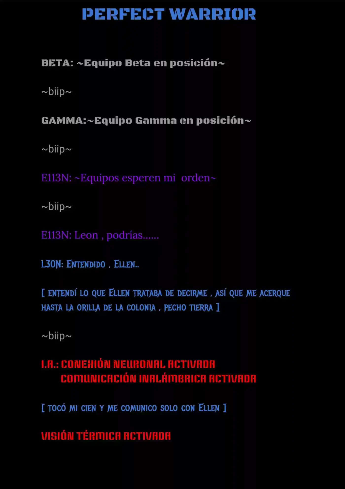 Perfect Warrior (Novela) - Capítulo 6 - Página 2 - LectorTMOo
