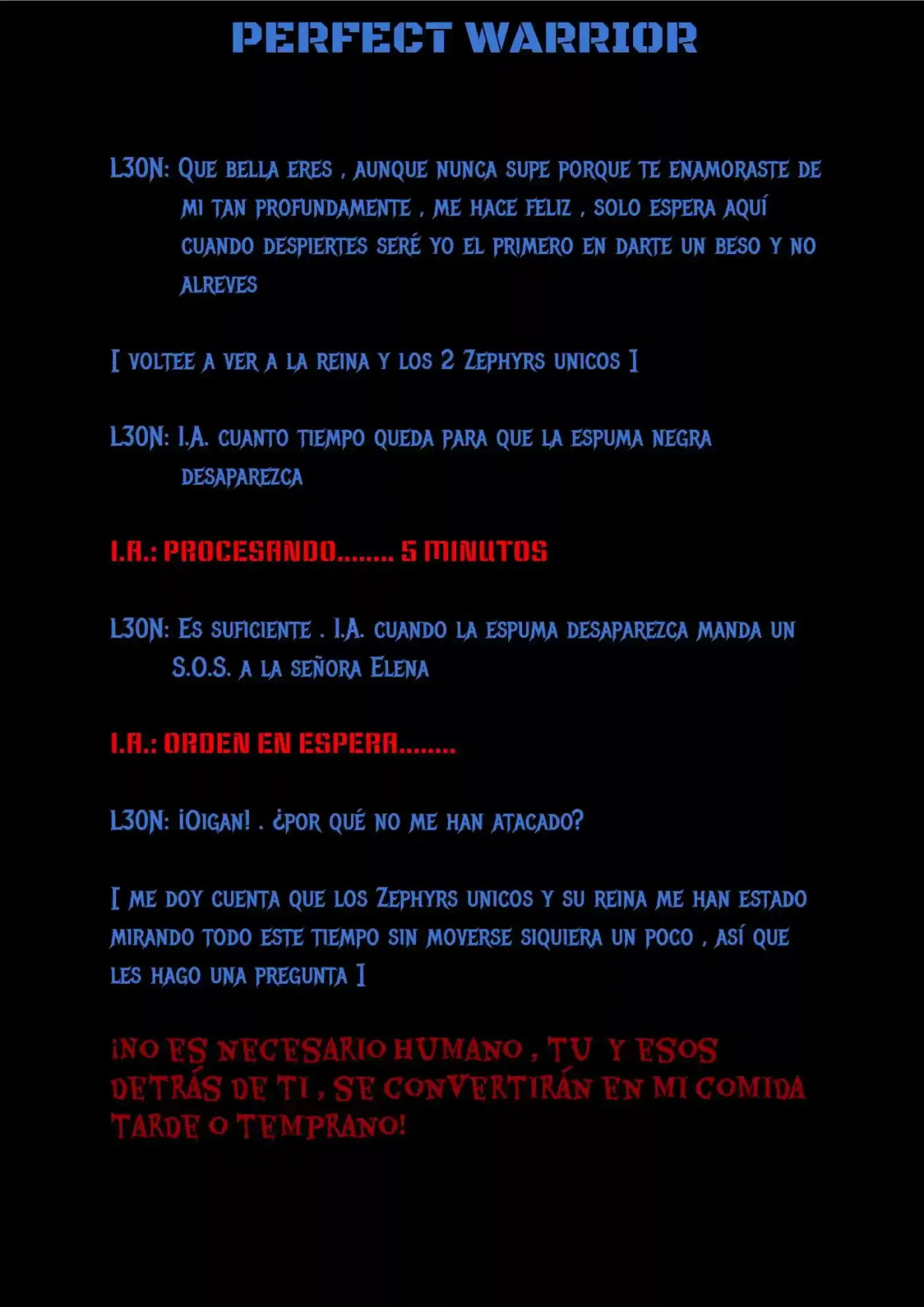 Perfect Warrior (Novela) - Capítulo 7 - Página 11 - LectorTMOo
