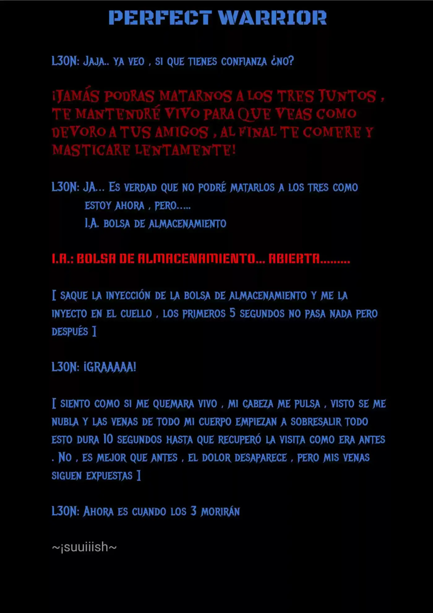 Perfect Warrior (Novela) - Capítulo 7 - Página 12 - LectorTMOo
