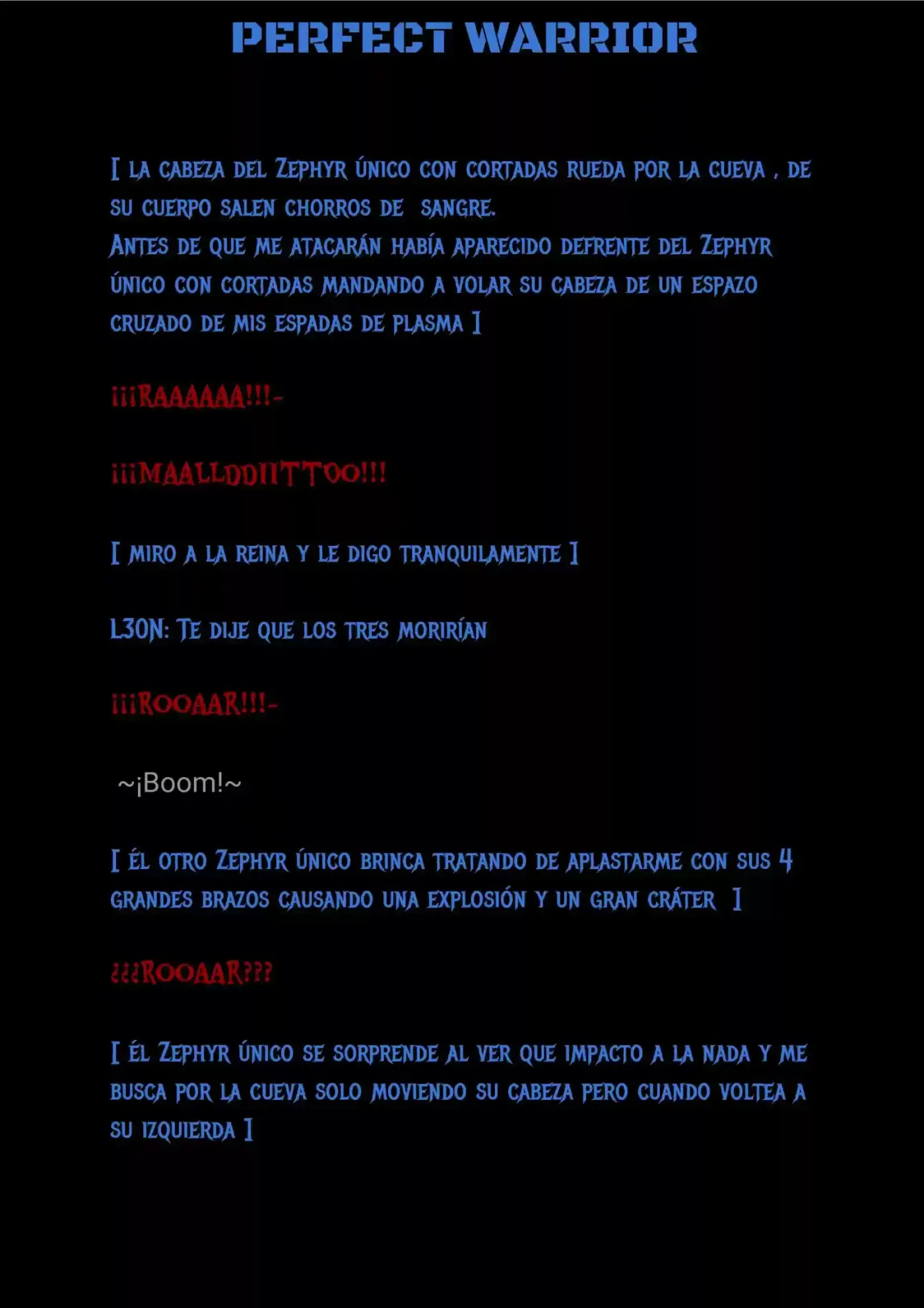 Perfect Warrior (Novela) - Capítulo 7 - Página 14 - LectorTMOo