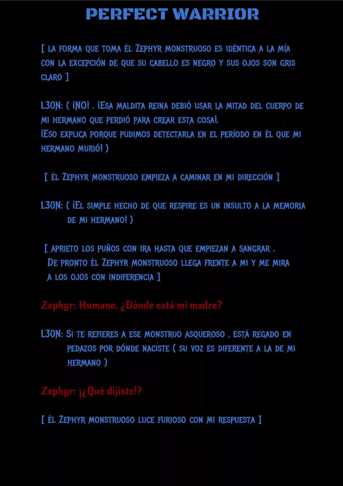 Perfect Warrior (Novela) - Capítulo 8 - Página 5 - LectorTMOo