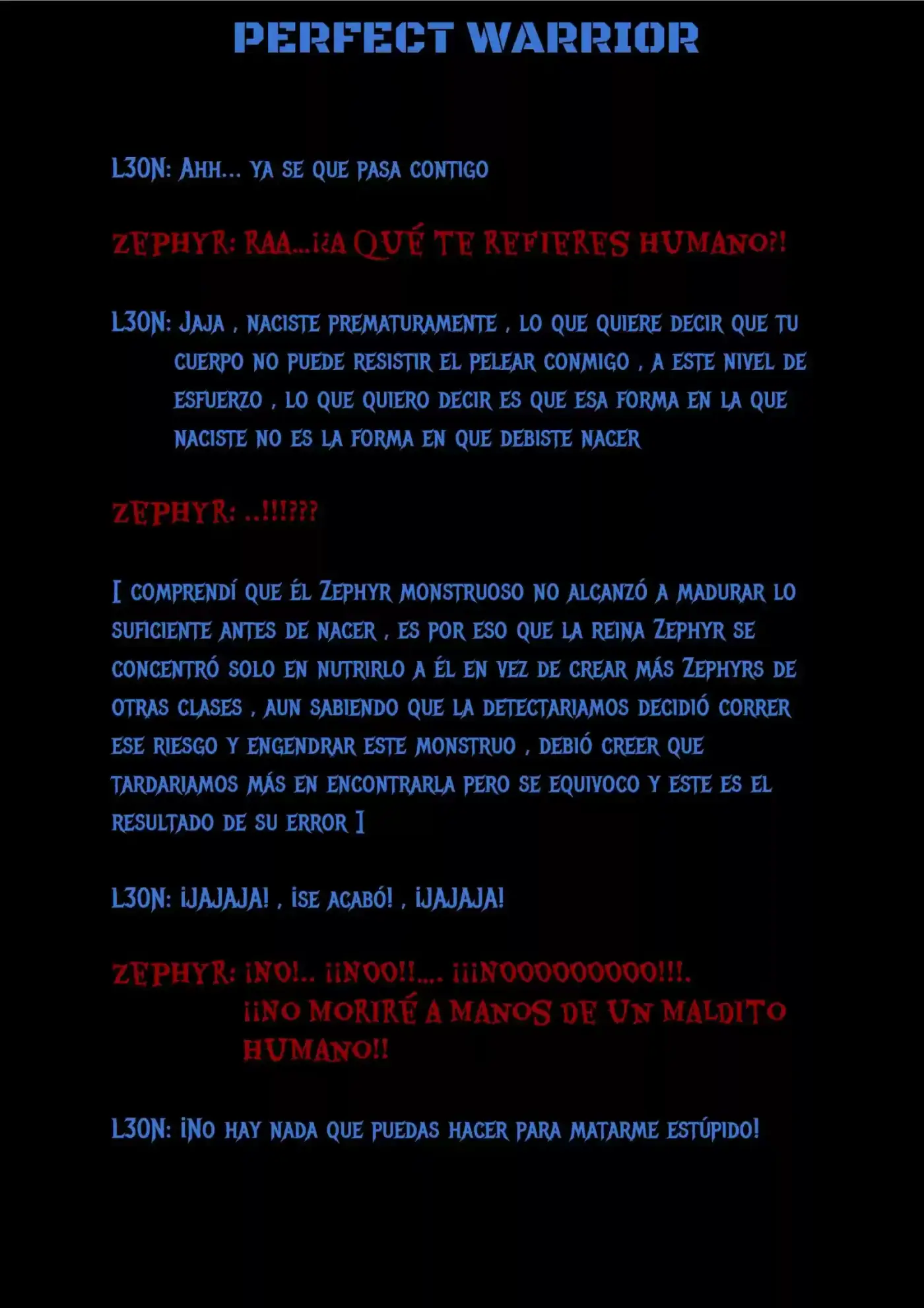 Perfect Warrior (Novela) - Capítulo 9 - Página 3 - LectorTMOo