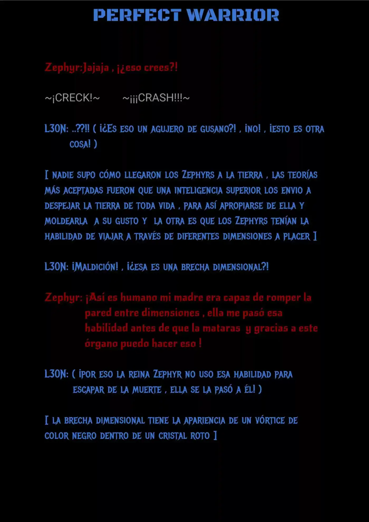 Perfect Warrior (Novela) - Capítulo 9 - Página 5 - LectorTMOo