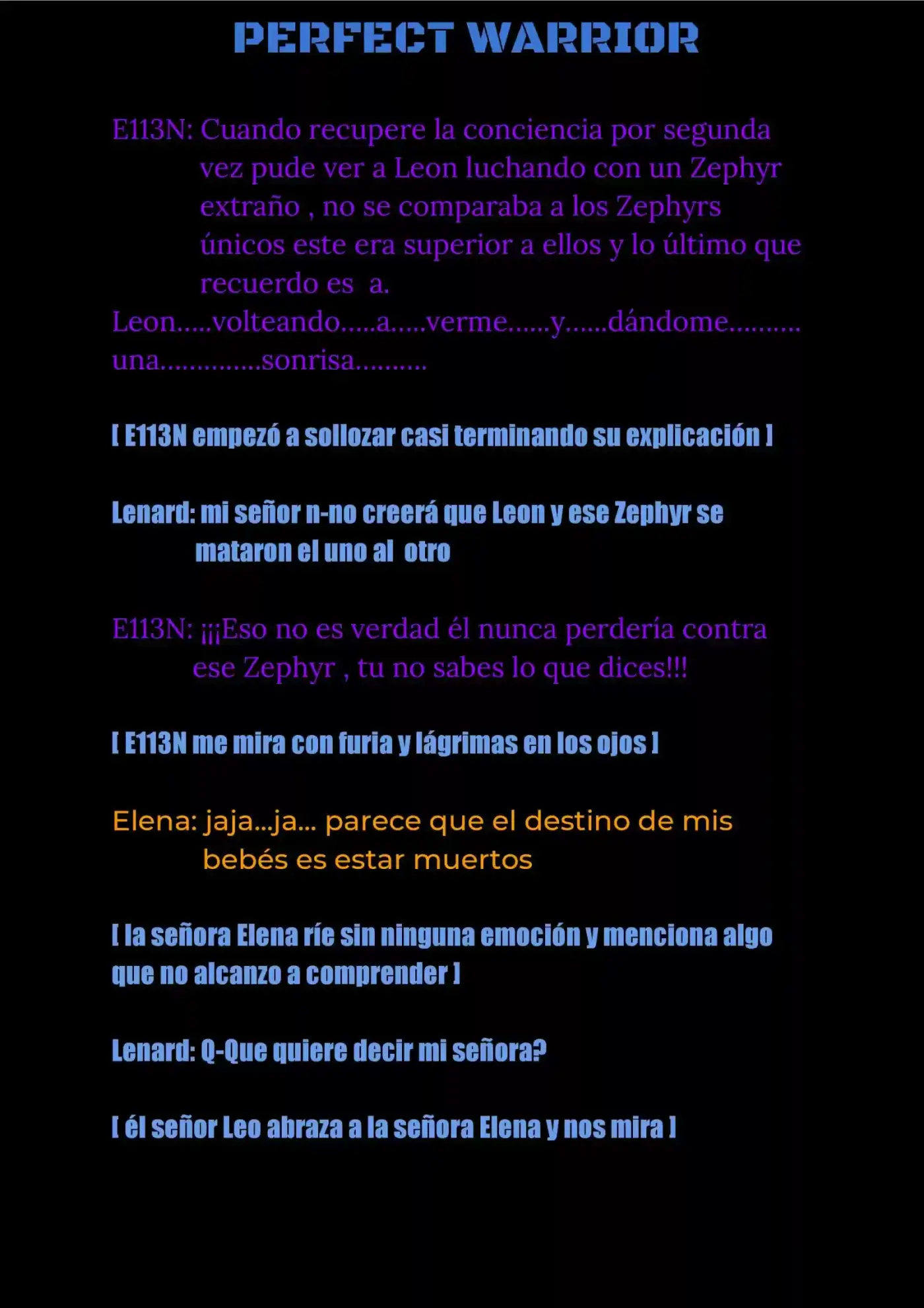 Perfect Warrior (Novela) - Capítulo 9 - Página 12 - LectorTMOo