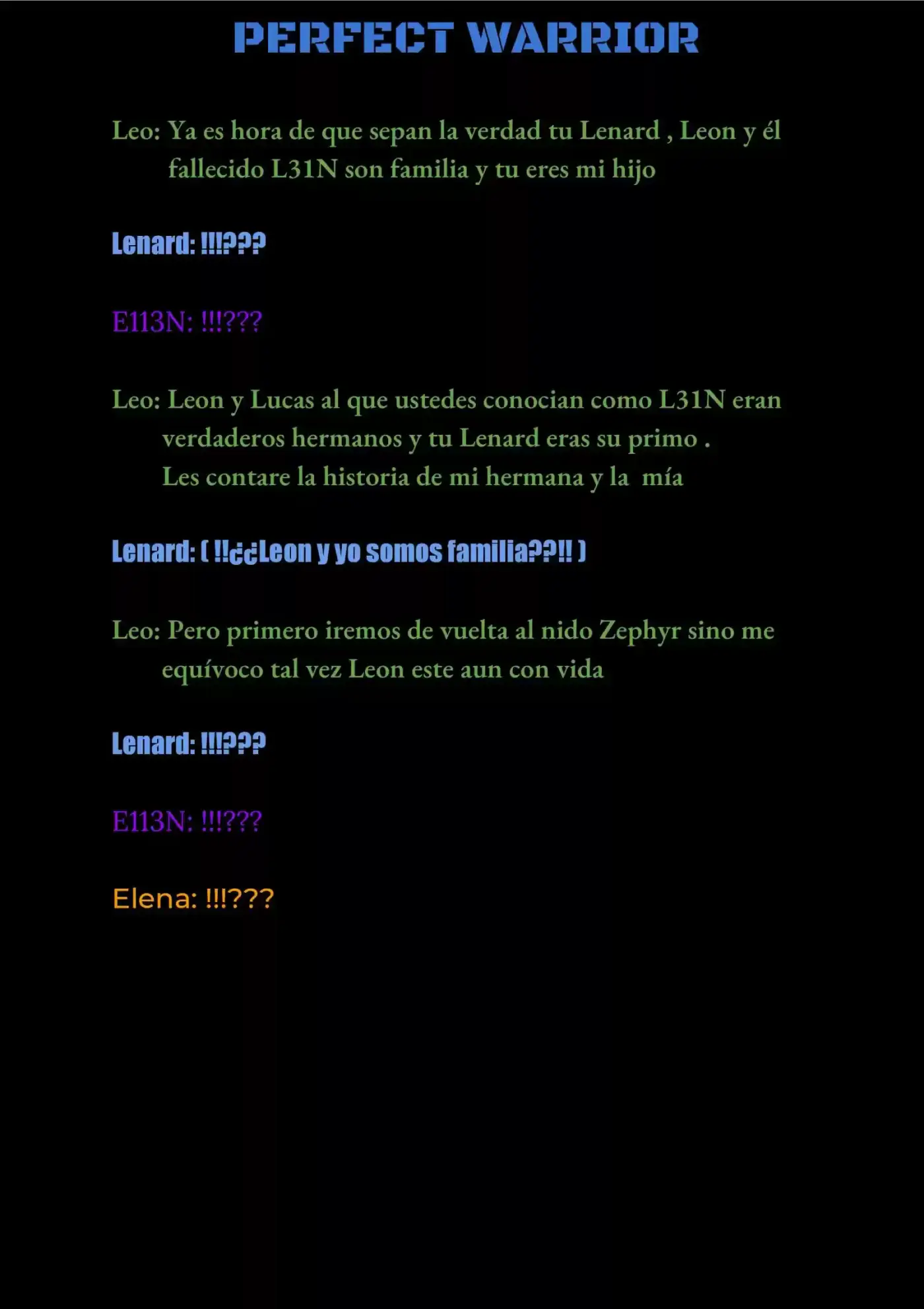 Perfect Warrior (Novela) - Capítulo 9 - Página 13 - LectorTMOo