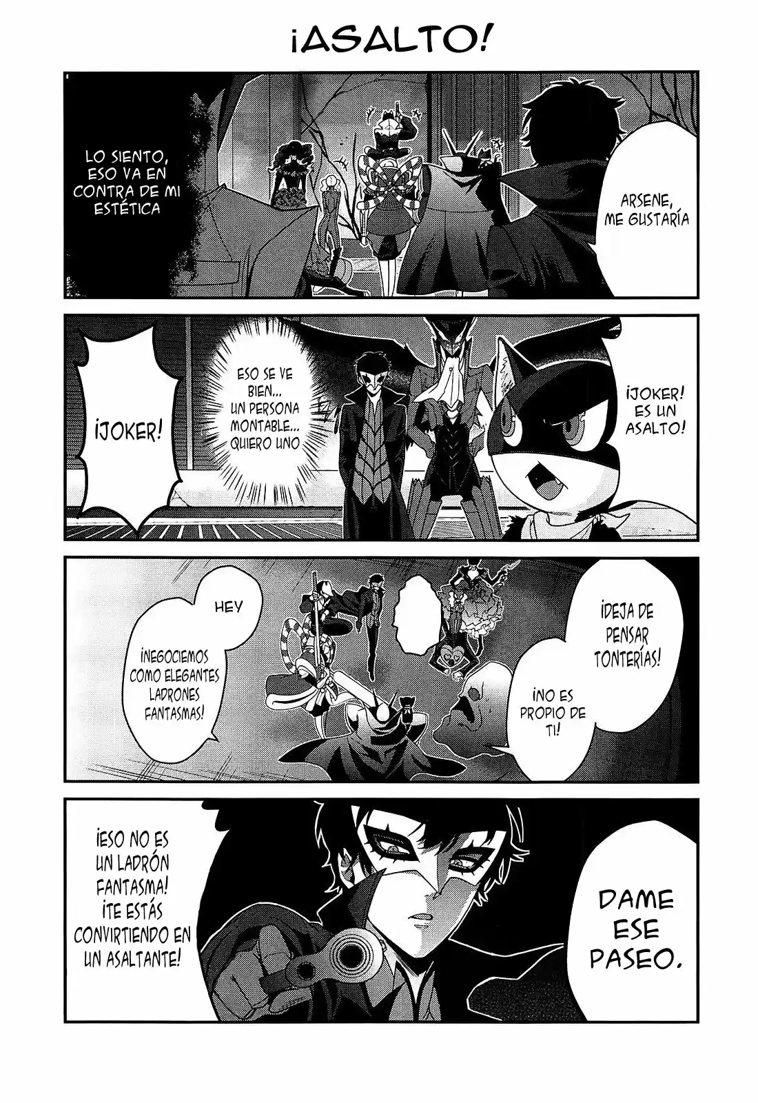 Persona 5 Dengeki Comic Anthology - Capítulo 9 - Página 4 - LectorTMOo