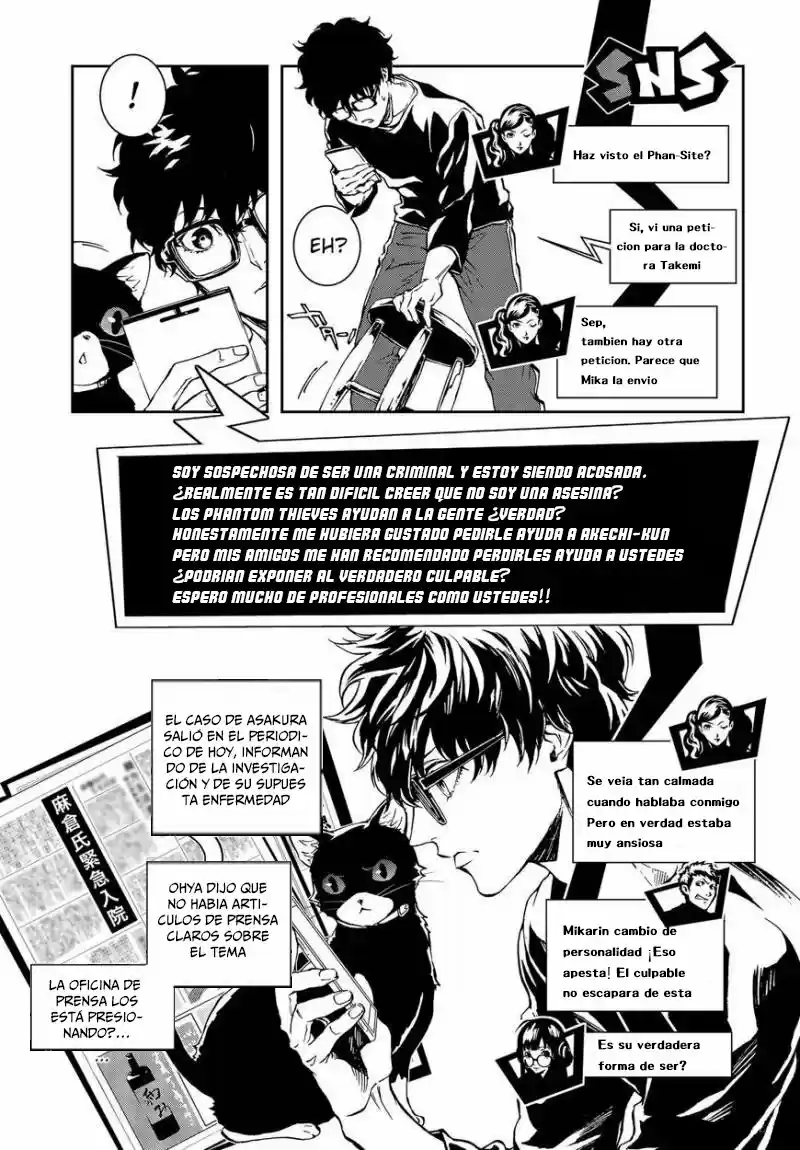 Persona 5 Mementos Mission - Capítulo 3 - Página 18 - LectorTMOo