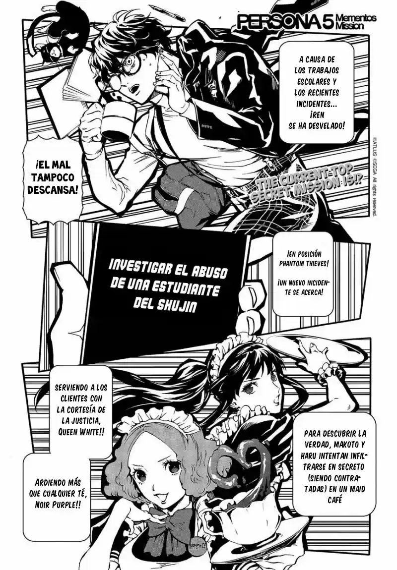 Persona 5 Mementos Mission - Capítulo 6 - Página 2 - LectorTMOo