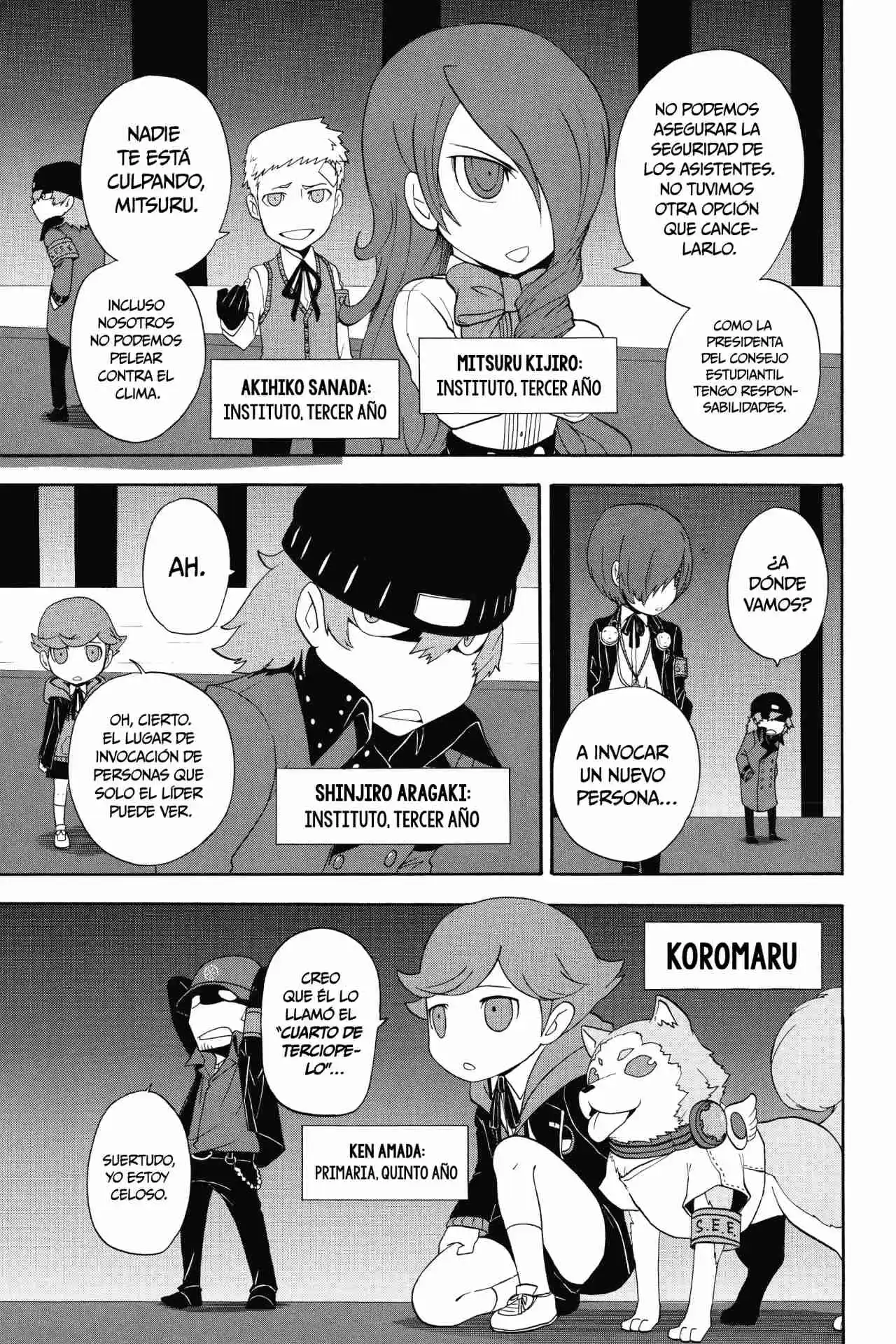 Persona Q: Shadow Of The Labyrinth - Side:P3 - Capítulo 1 - Página 19 - LectorTMOo