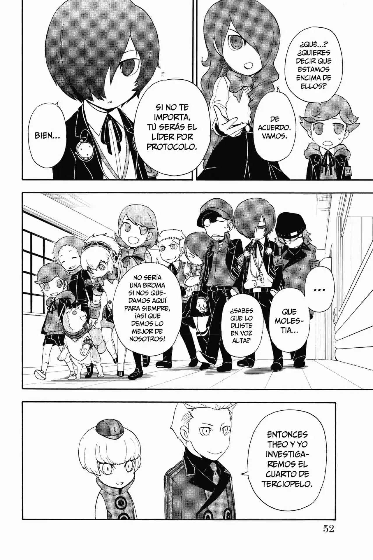 Persona Q: Shadow Of The Labyrinth - Side:P3 - Capítulo 1 - Página 52 - LectorTMOo