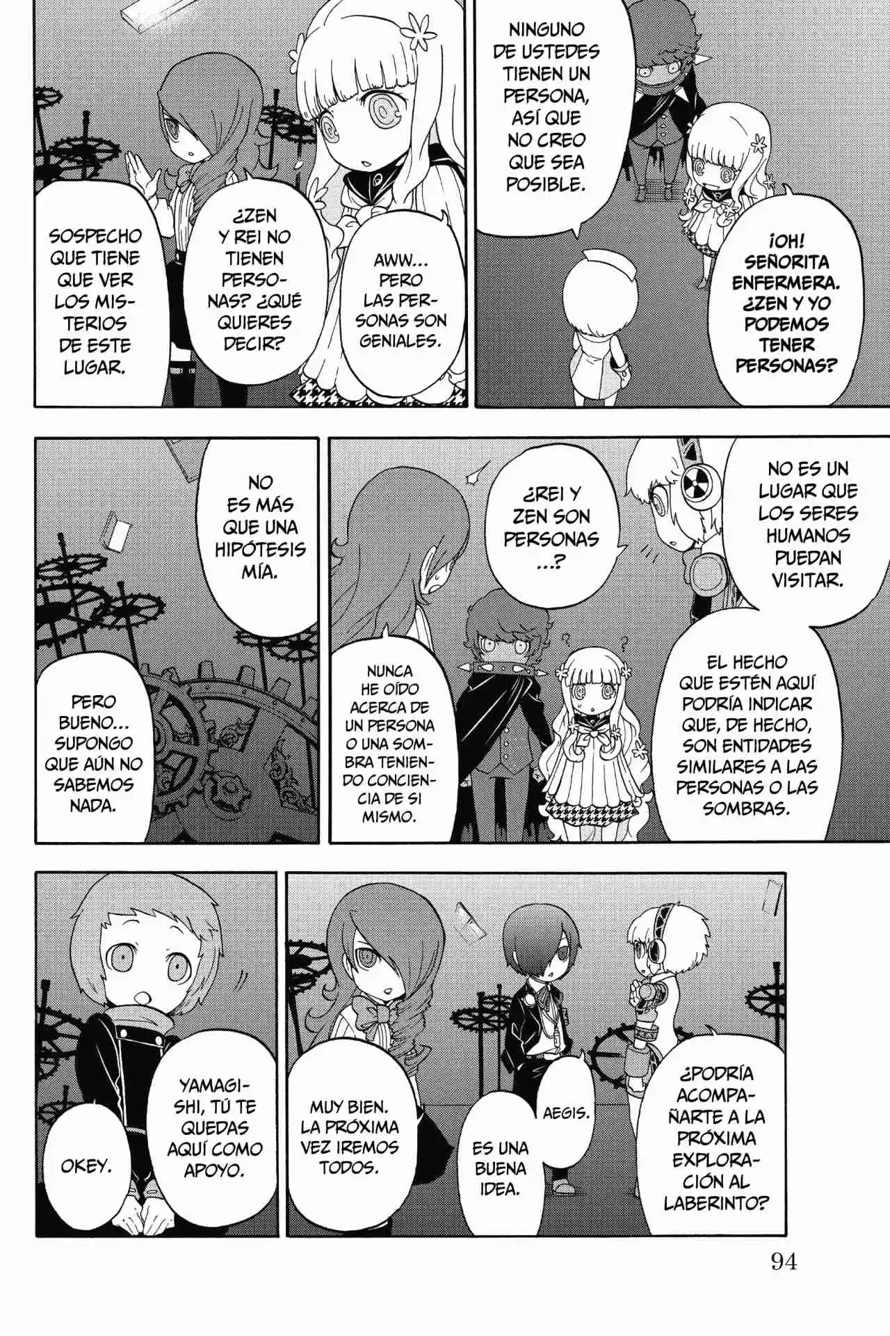 Persona Q: Shadow Of The Labyrinth - Side:P3 - Capítulo 3 - Página 5 - LectorTMOo
