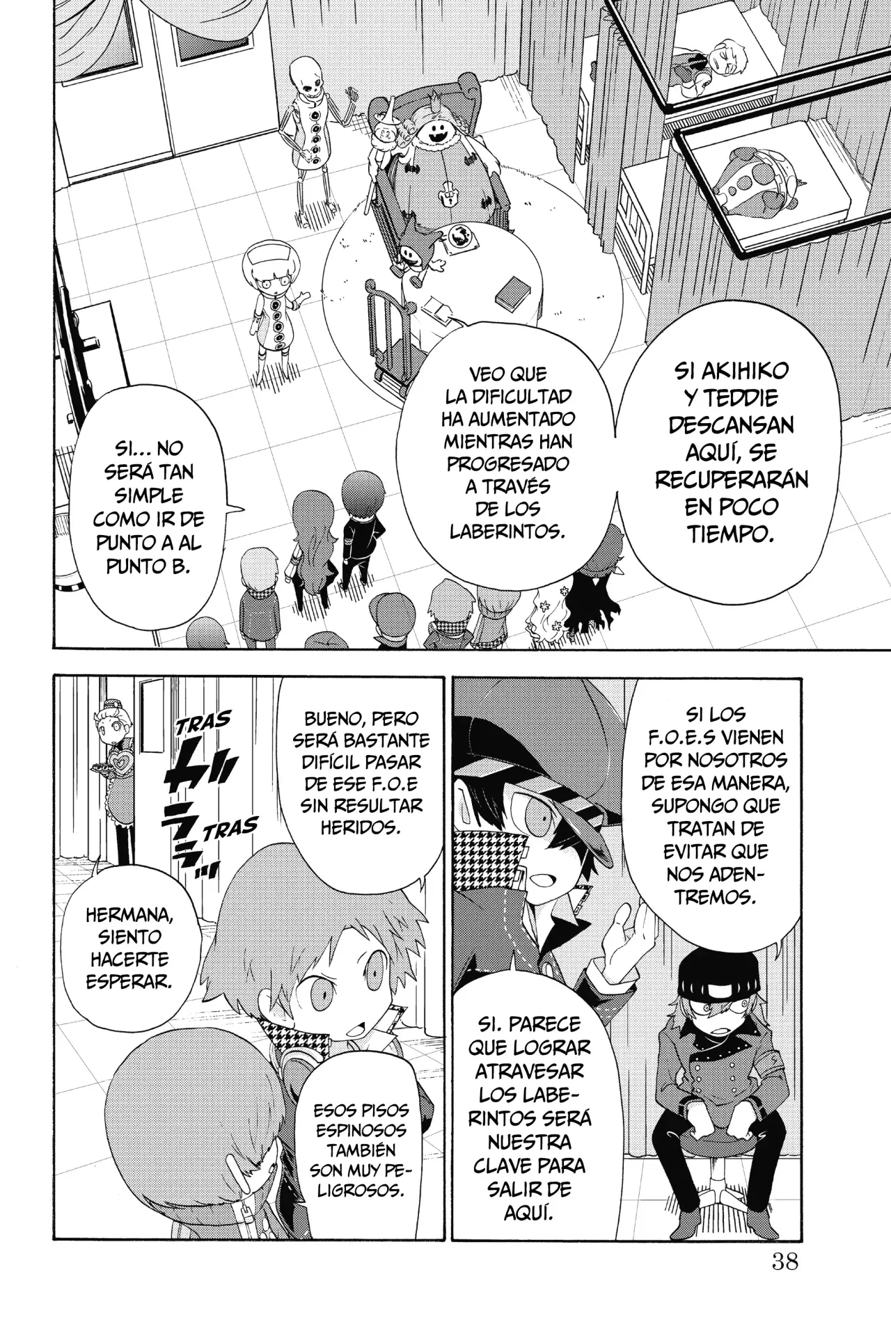 Persona Q: Shadow Of The Labyrinth - Side:P3 - Capítulo 6 - Página 39 - LectorTMOo