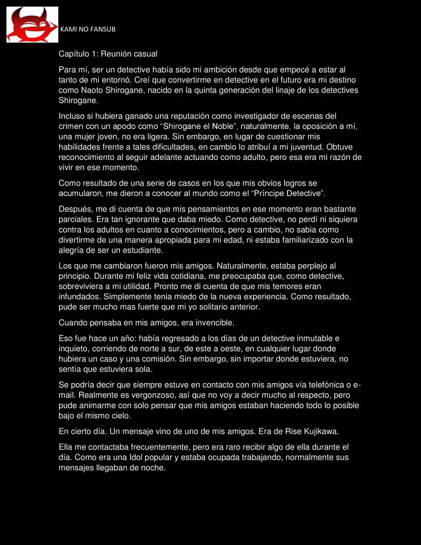 Persona X Detective Naoto (Novela Ligera) (Novela) - Capítulo 1 - Página 7 - LectorTMOo