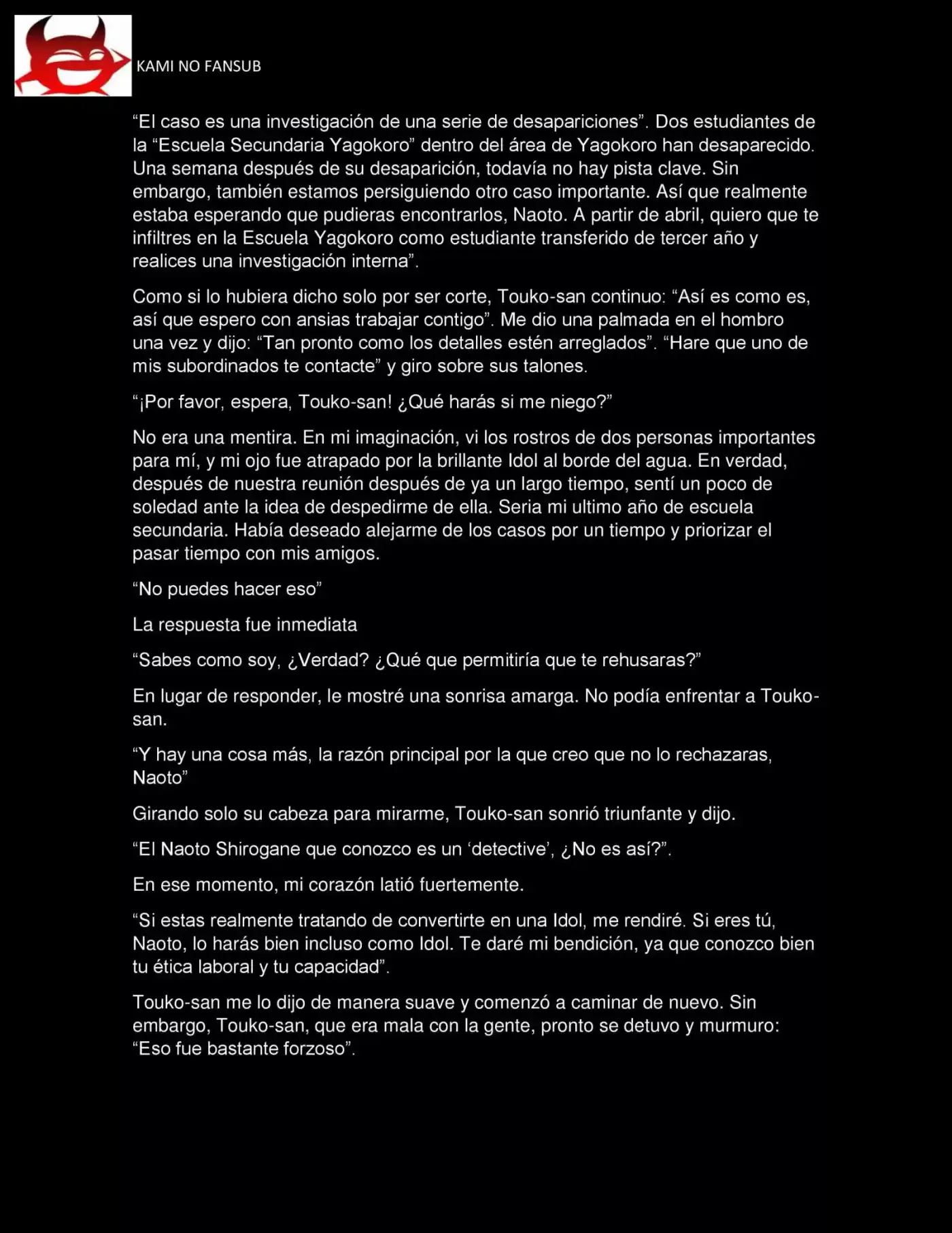Persona X Detective Naoto (Novela Ligera) (Novela) - Capítulo 1 - Página 18 - LectorTMOo