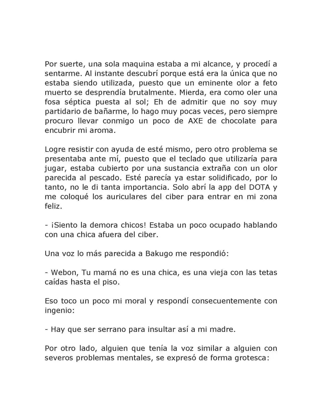 Peruano Isekai (Fantasy No Perú Hito) (Novela) - Capítulo 1 - Página 5 - LectorTMOo