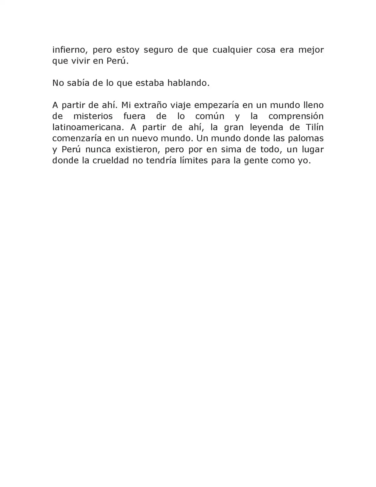 Peruano Isekai (Fantasy No Perú Hito) (Novela) - Capítulo 1 - Página 10 - LectorTMOo