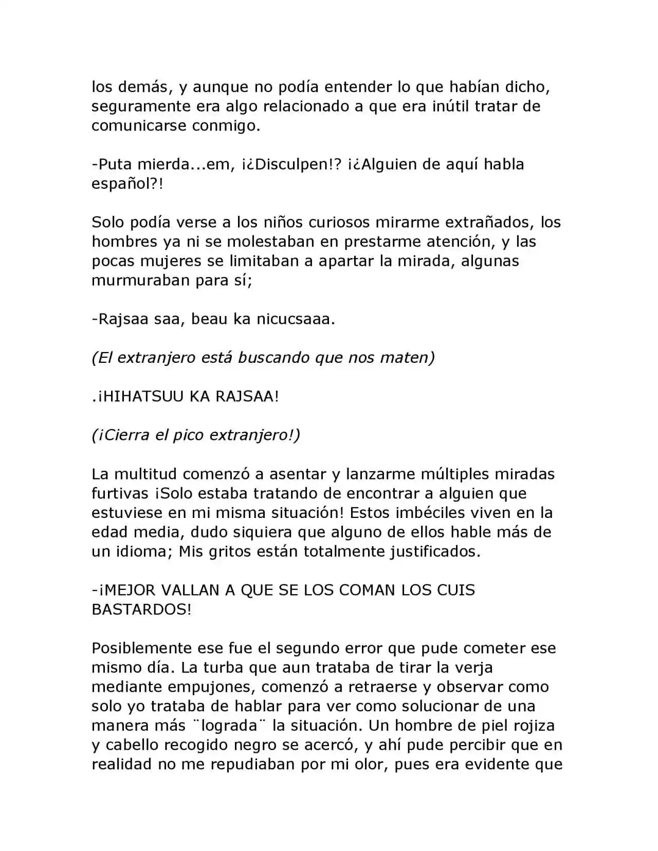 Peruano Isekai (Fantasy No Perú Hito) (Novela) - Capítulo 2 - Página 11 - LectorTMOo