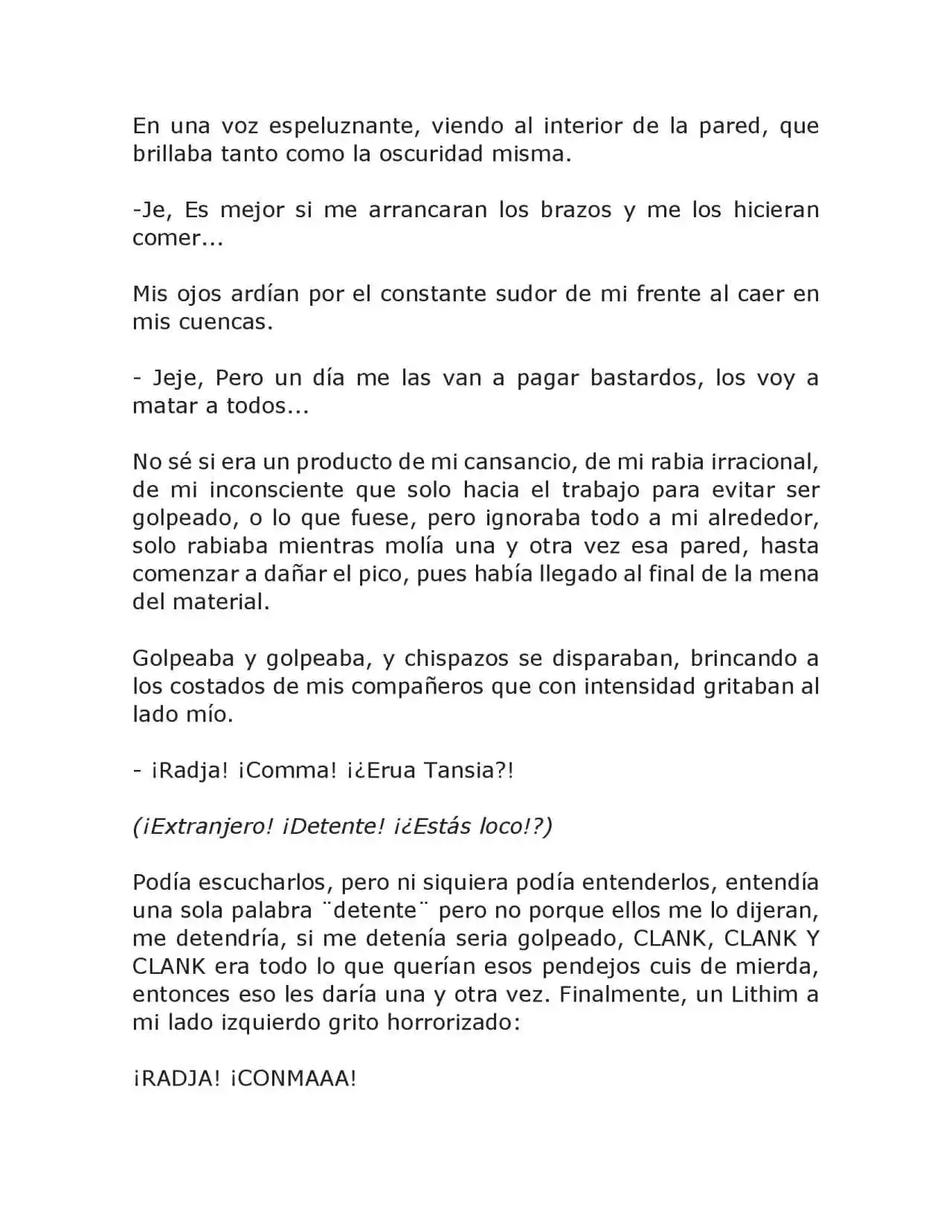 Peruano Isekai (Fantasy No Perú Hito) (Novela) - Capítulo 4 - Página 7 - LectorTMOo