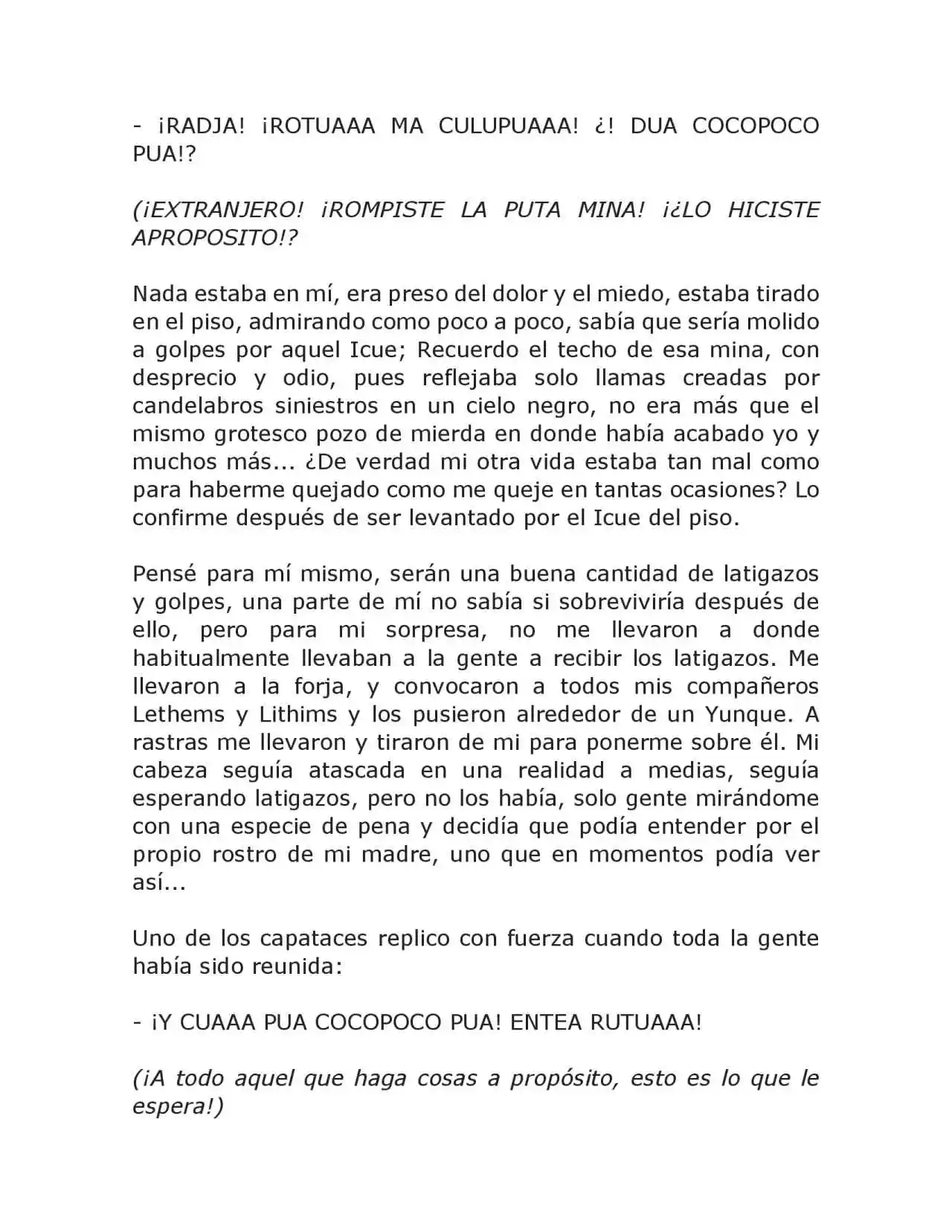 Peruano Isekai (Fantasy No Perú Hito) (Novela) - Capítulo 4 - Página 9 - LectorTMOo
