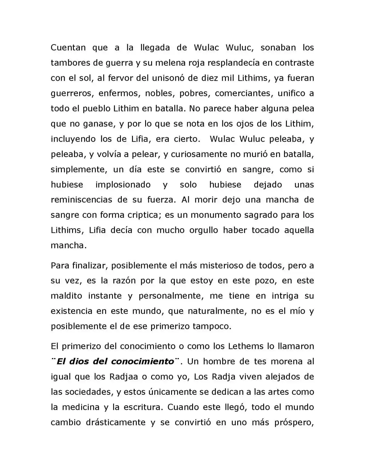Peruano Isekai (Fantasy No Perú Hito) (Novela) - Capítulo 6 - Página 11 - LectorTMOo