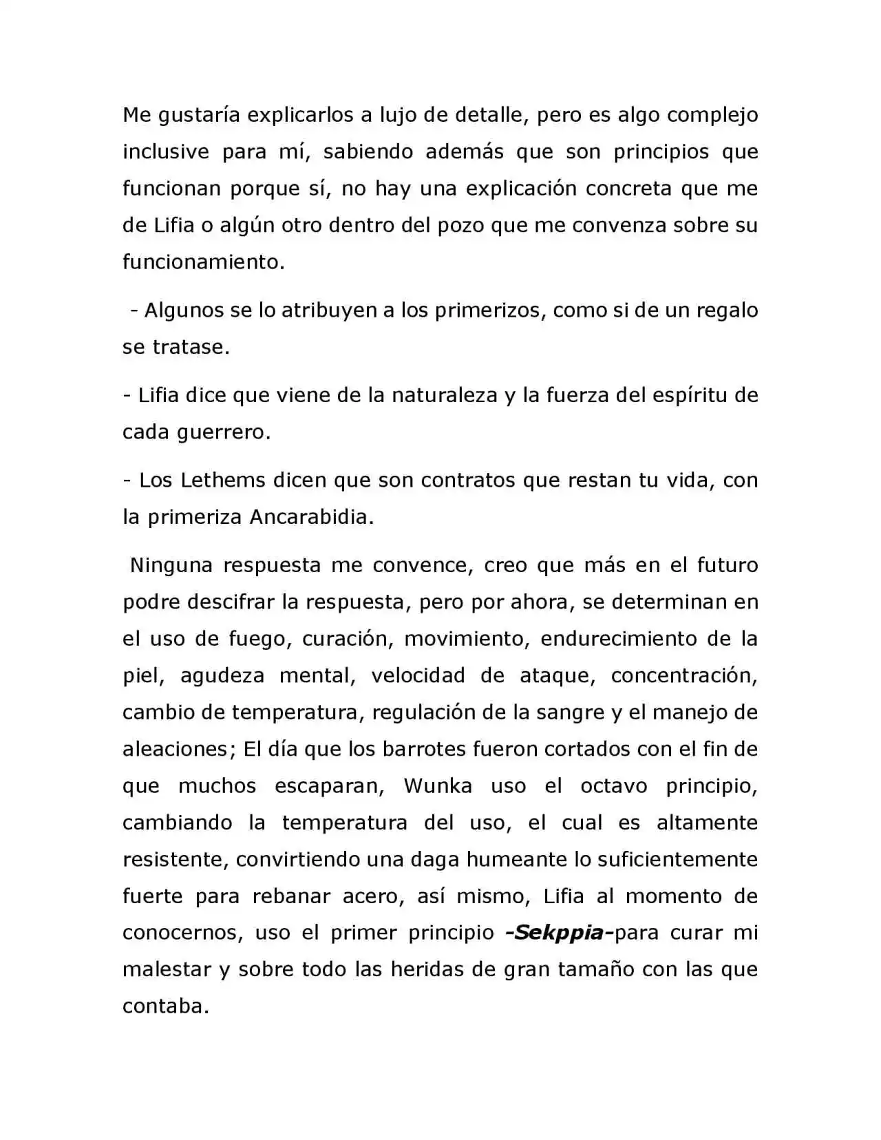 Peruano Isekai (Fantasy No Perú Hito) (Novela) - Capítulo 6 - Página 15 - LectorTMOo