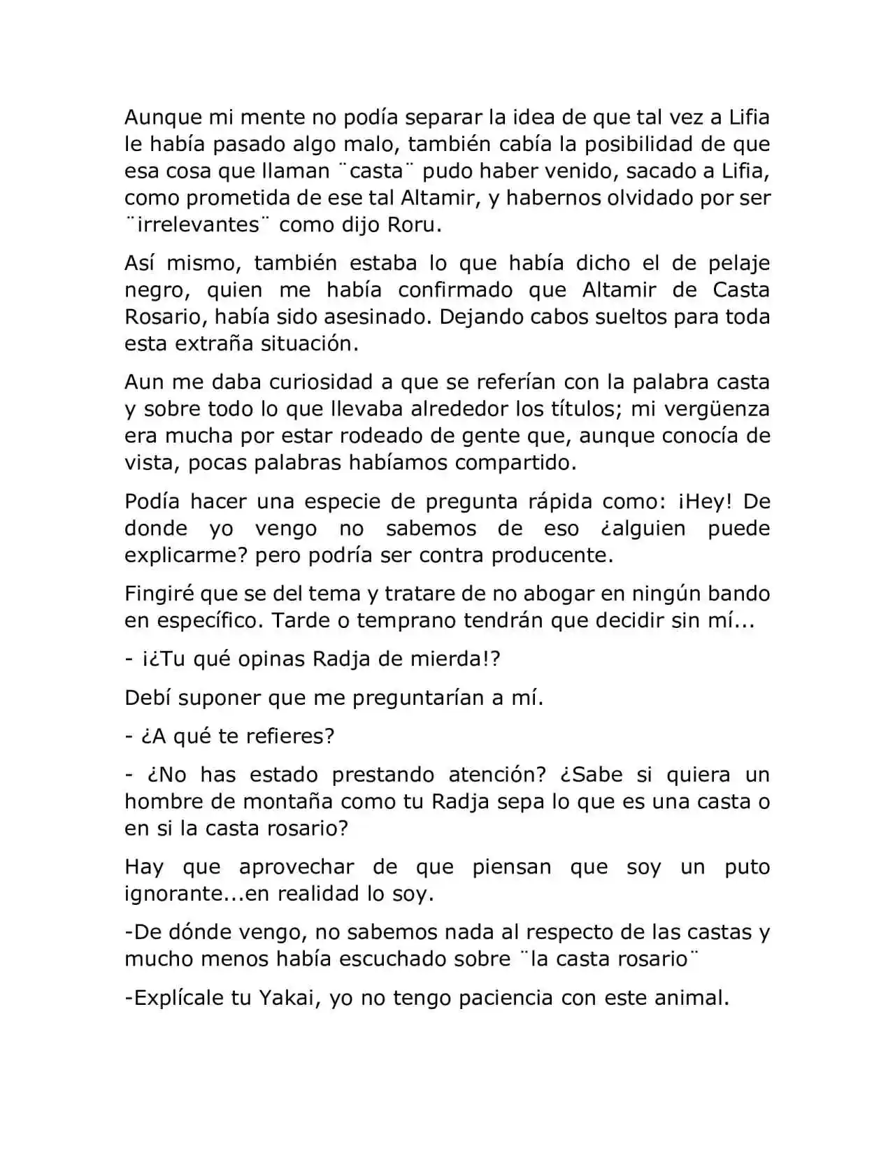Peruano Isekai (Fantasy No Perú Hito) (Novela) - Capítulo 9 - Página 40 - LectorTMOo