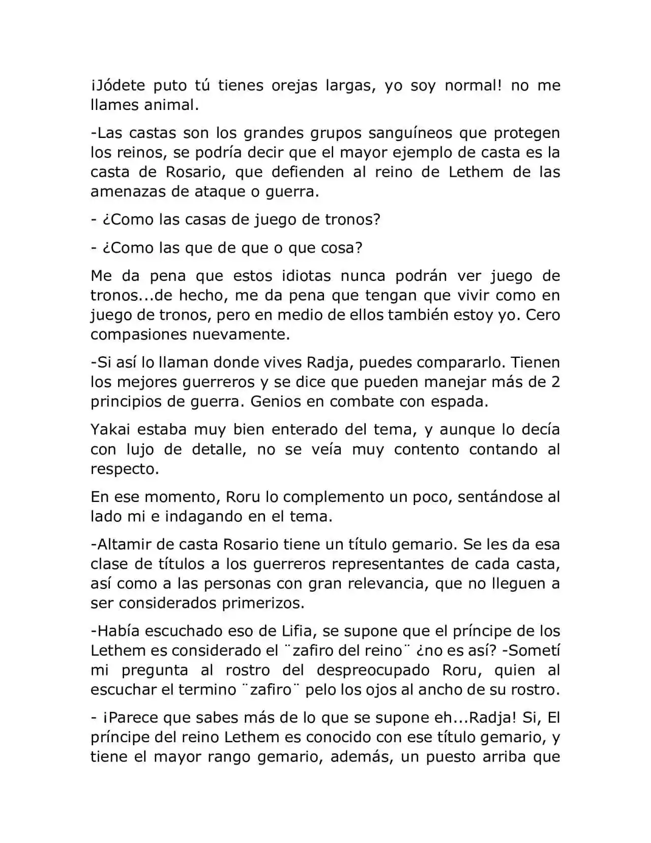 Peruano Isekai (Fantasy No Perú Hito) (Novela) - Capítulo 9 - Página 41 - LectorTMOo