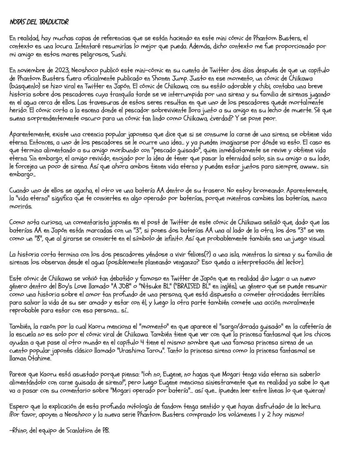 Phantom Busters - Capítulo 4.5 - Página 19 - LectorTMOo