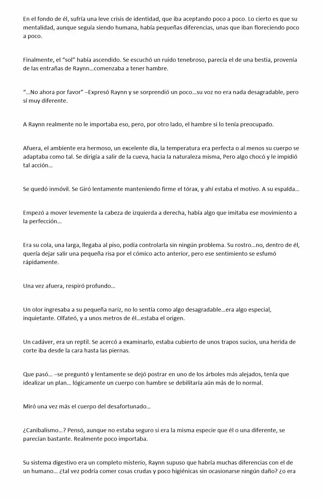 Physically A Simple Monster (Novela) - Capítulo 1 - Página 4 - LectorTMOo