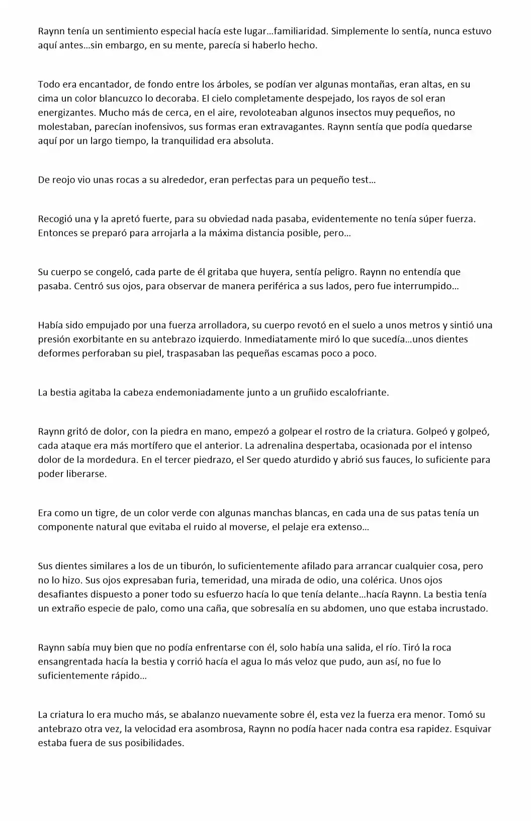 Physically A Simple Monster (Novela) - Capítulo 1 - Página 6 - LectorTMOo