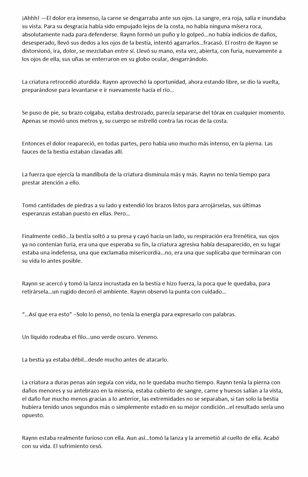 Physically A Simple Monster (Novela) - Capítulo 1 - Página 7 - LectorTMOo