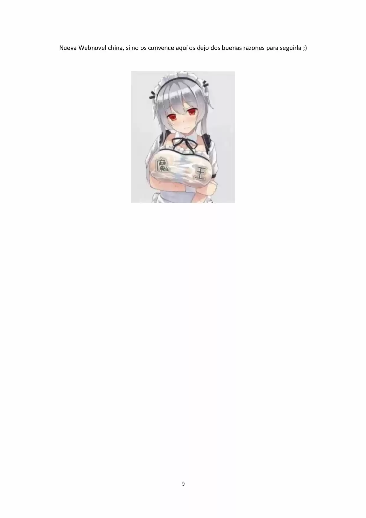 Picked Up A Demon King To Be A Maid (Novela) - Capítulo 1 - Página 9 - LectorTMOo