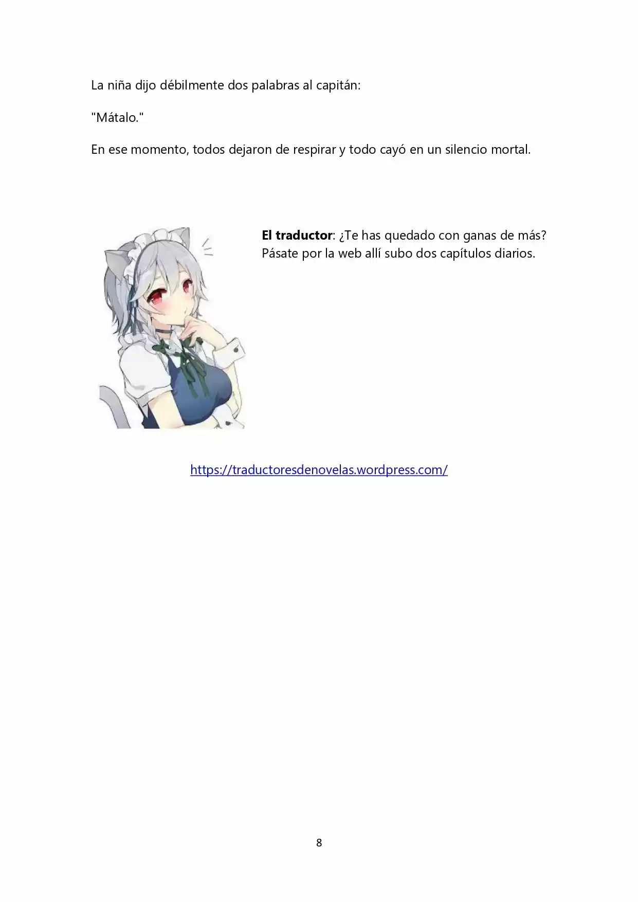 Picked Up A Demon King To Be A Maid (Novela) - Capítulo 41 - Página 8 - LectorTMOo