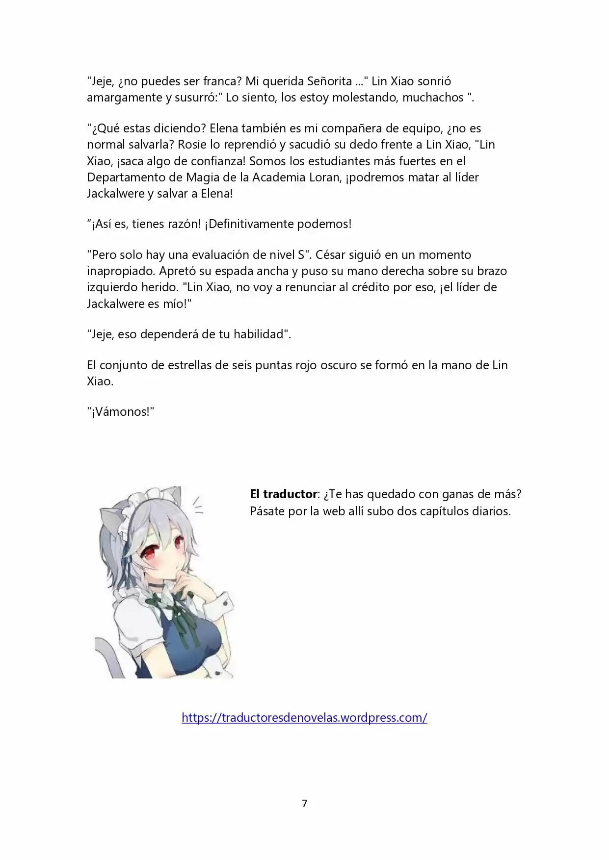 Picked Up A Demon King To Be A Maid (Novela) - Capítulo 48 - Página 7 - LectorTMOo