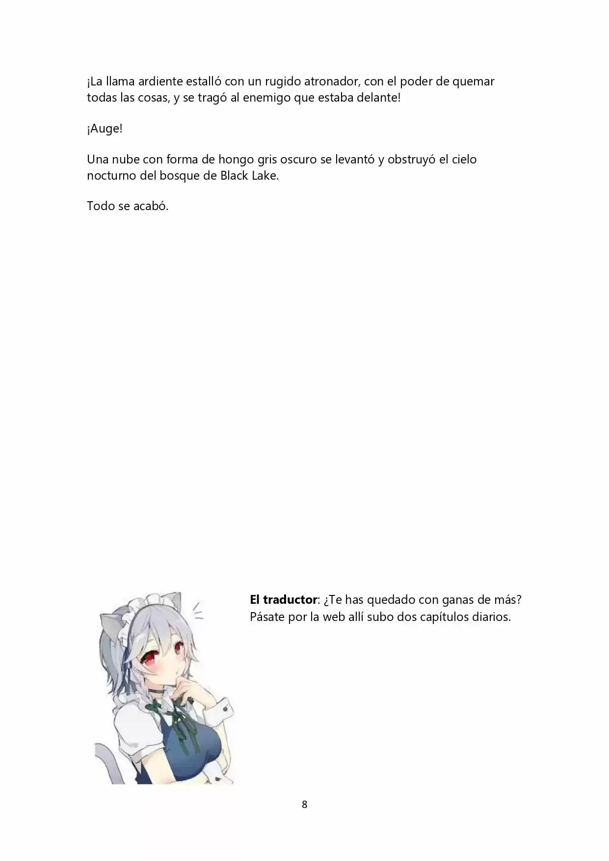 Picked Up A Demon King To Be A Maid (Novela) - Capítulo 50 - Página 8 - LectorTMOo
