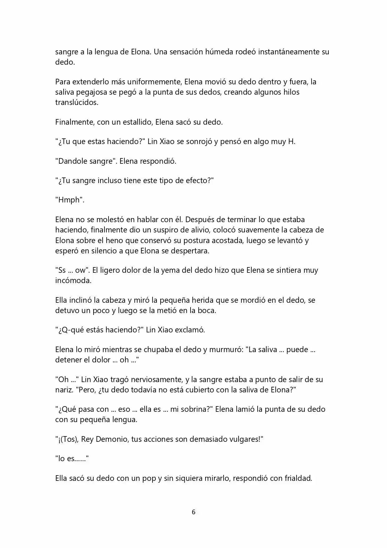 Picked Up A Demon King To Be A Maid (Novela) - Capítulo 53 - Página 6 - LectorTMOo