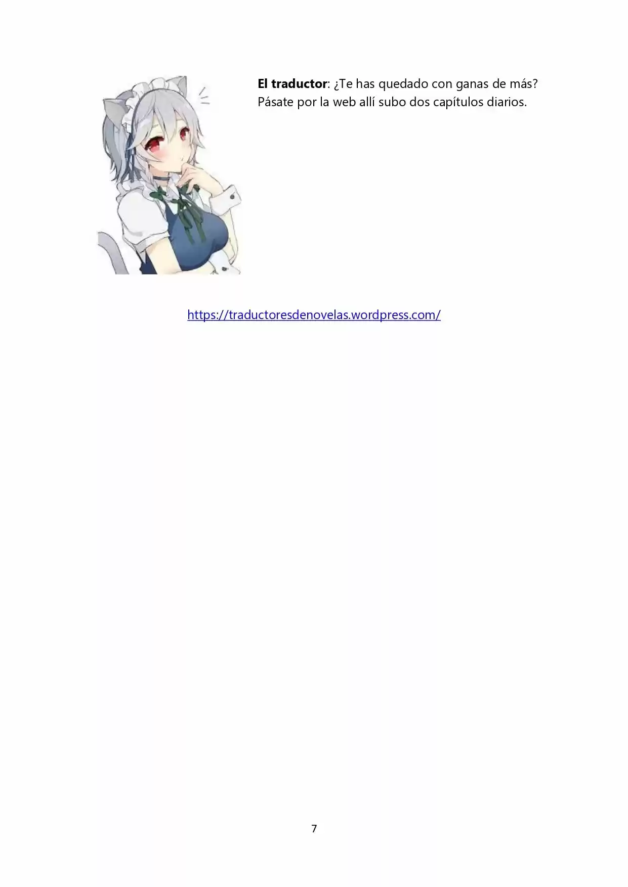 Picked Up A Demon King To Be A Maid (Novela) - Capítulo 55 - Página 7 - LectorTMOo
