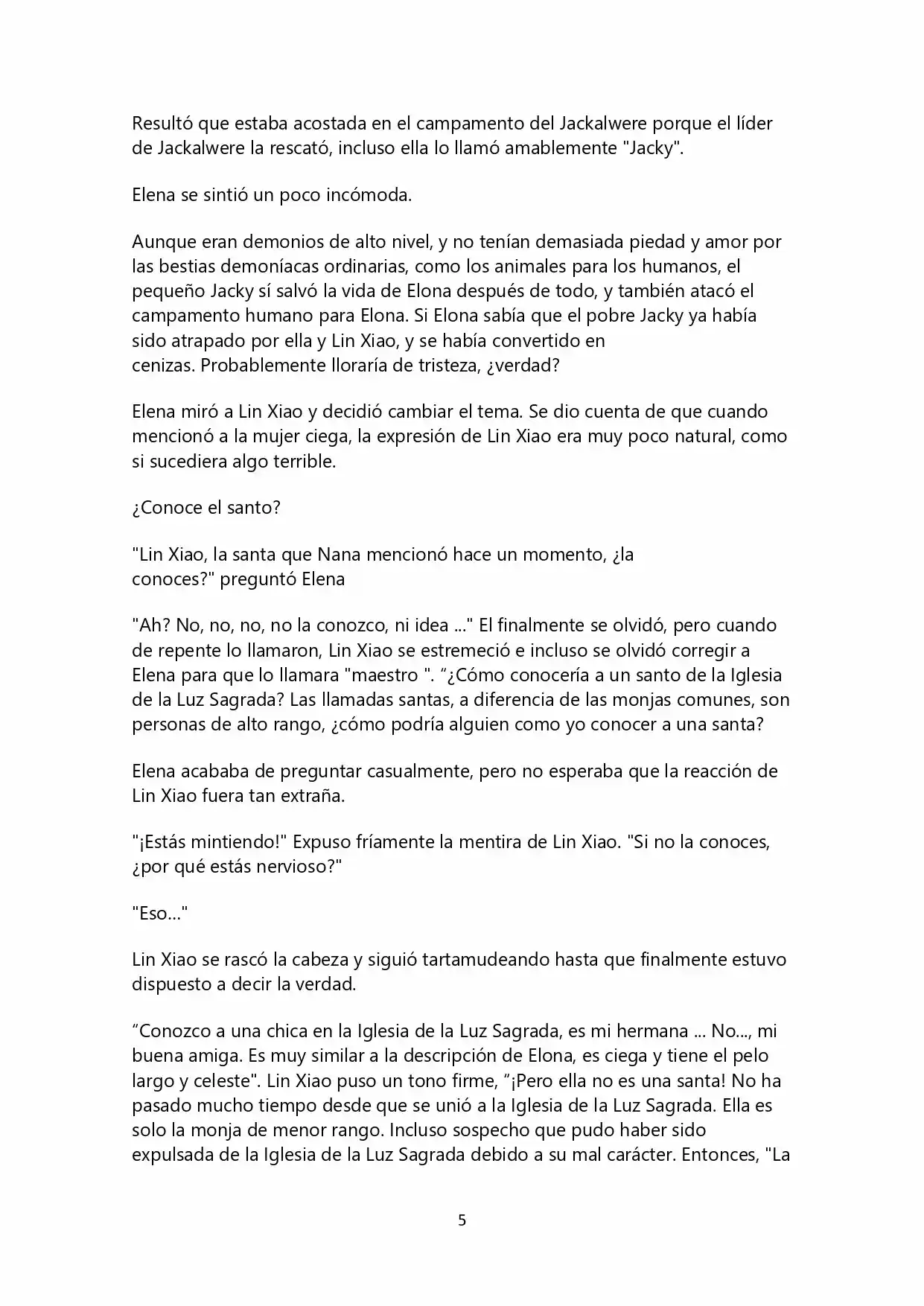 Picked Up A Demon King To Be A Maid (Novela) - Capítulo 56 - Página 5 - LectorTMOo